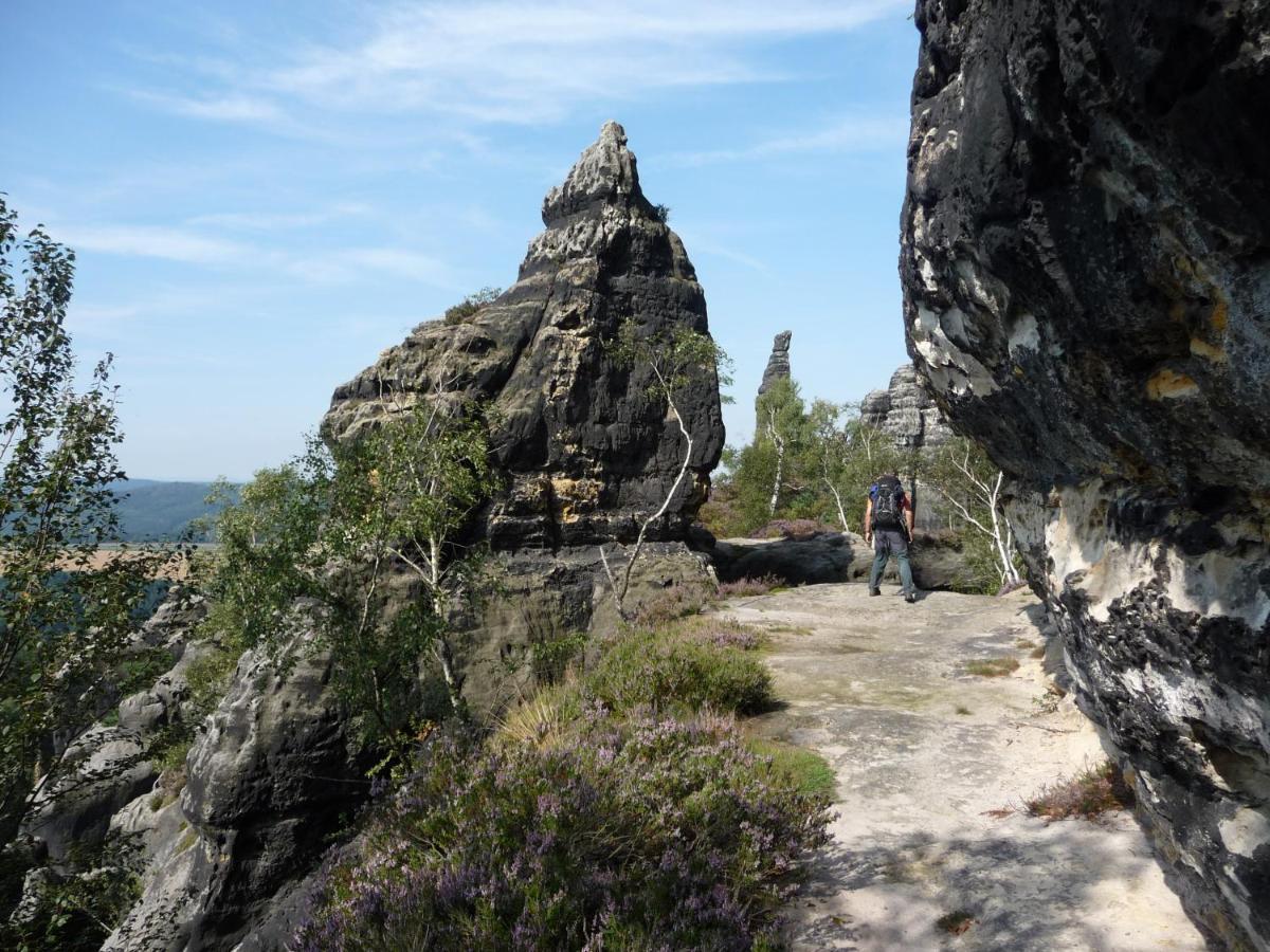 4-Bettzimmer Saechsische Schweiz Mittelndorf Экстерьер фото