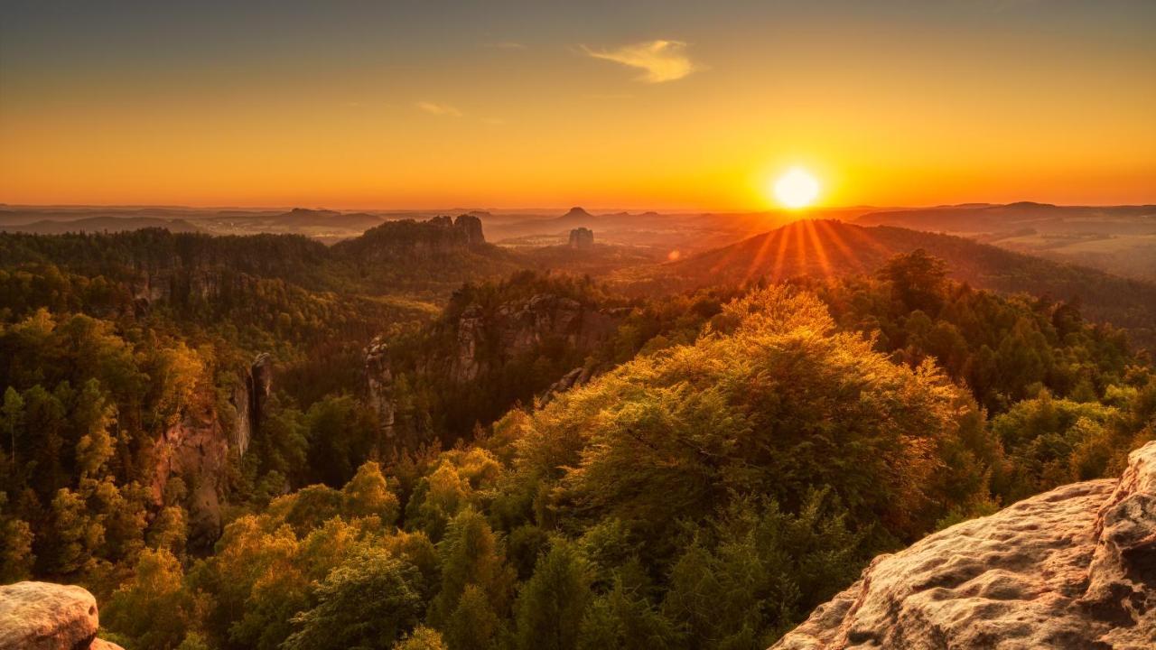 4-Bettzimmer Saechsische Schweiz Mittelndorf Экстерьер фото