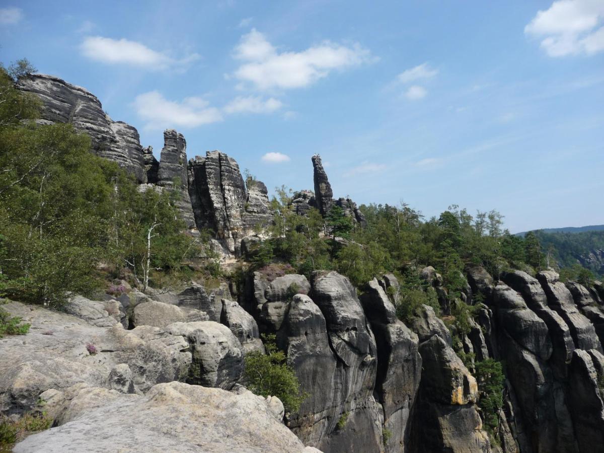 4-Bettzimmer Saechsische Schweiz Mittelndorf Экстерьер фото