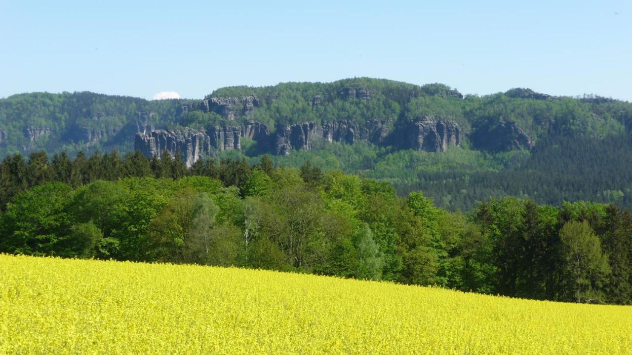4-Bettzimmer Saechsische Schweiz Mittelndorf Экстерьер фото