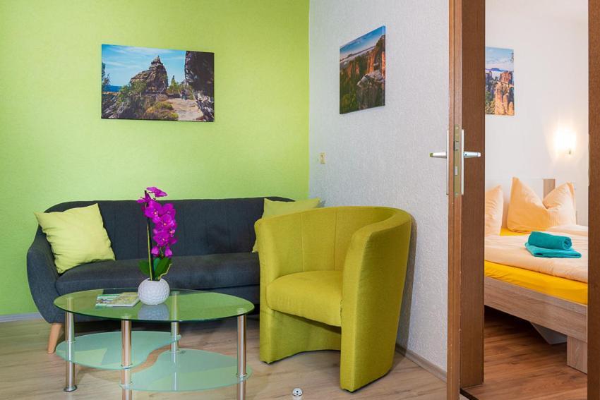 4-Bettzimmer Saechsische Schweiz Mittelndorf Экстерьер фото
